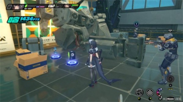 绝区零道夫行动第一阶段小卡格车位置在哪3