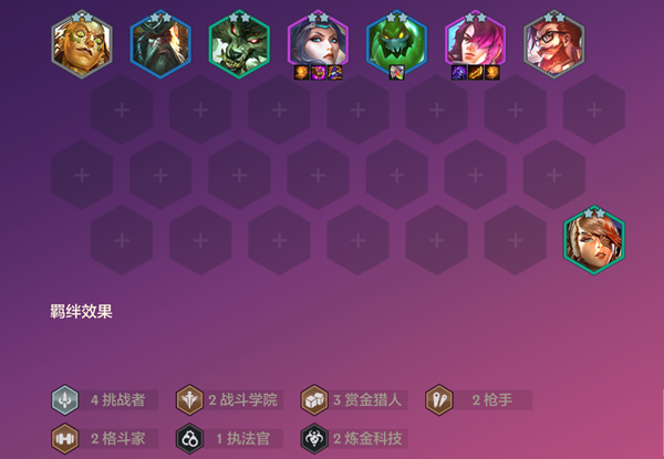 金铲铲之战双城传说赏金猎人阵容怎么玩3