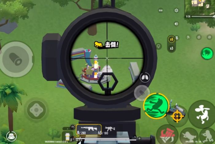 香肠派对六倍镜样子是如何变小的1