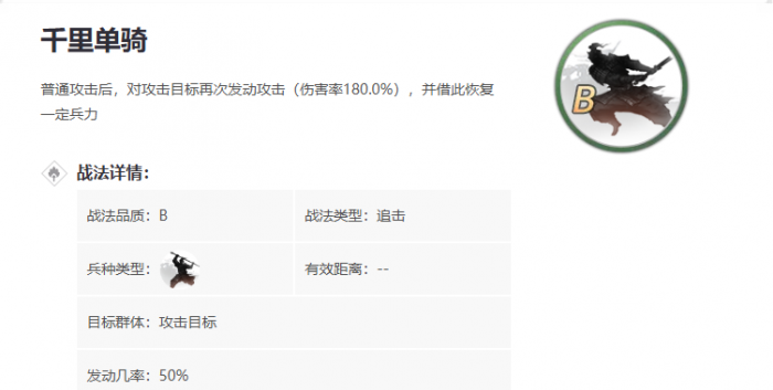 率土之滨千里单骑怎么弄1