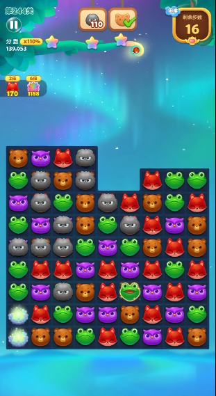 开心消消乐244关怎么过2