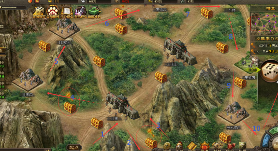 攻城掠地七擒孟获从哪里进2