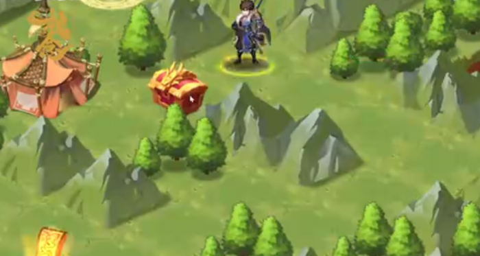 少年三国志2雾影仙踪箱子怎么拿2