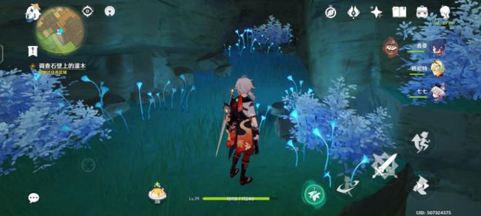 原神触摸石壁怎么过2