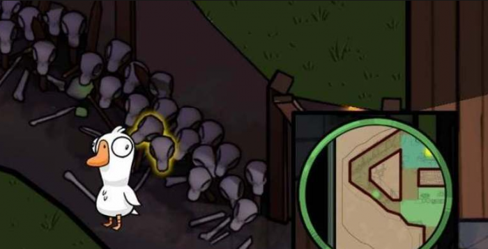 鹅鸭杀丛林滚石任务滚哪1