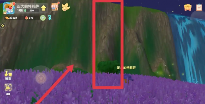 摩尔庄园浆果丛林瀑布怎么上去2