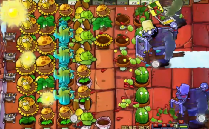 植物大战僵尸47关怎么过2