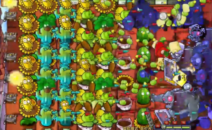 植物大战僵尸47关怎么过3