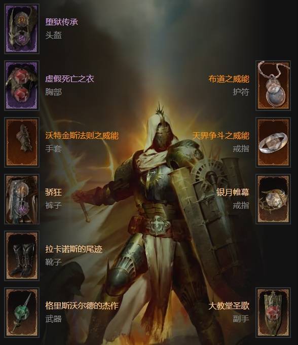 暗黑4S11无限滑垒天拳圣骑士BD推荐1