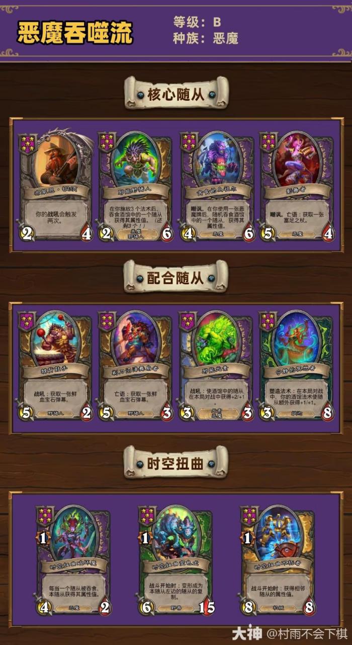 炉石传说34.2.2酒馆战棋恶魔吞噬流玩法攻略1