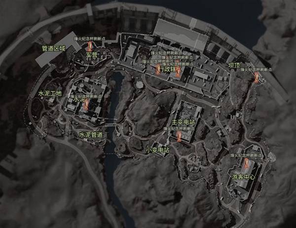 三角洲行动零号大坝烽火纪念杯刷新点在哪10