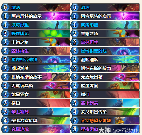 炉石传说34.0.2飞机德卡组代码一览1