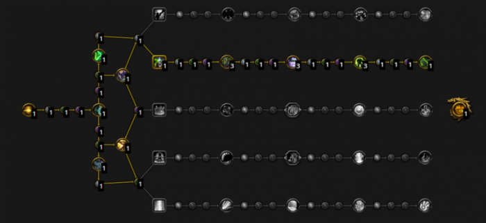 魔兽世界幻境新生血dk平衡德加点推荐1