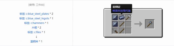我的世界格雷科技现代版斧合成表大全3