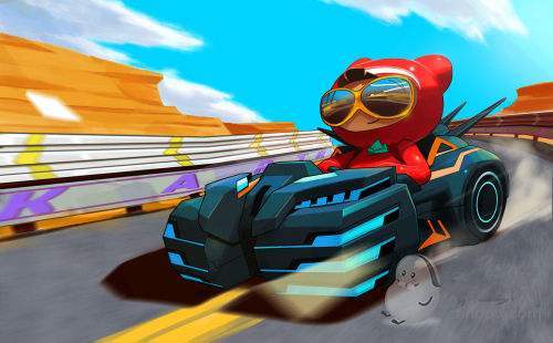 《跑跑卡丁车》黄金炸弹与普通炸弹的区别1