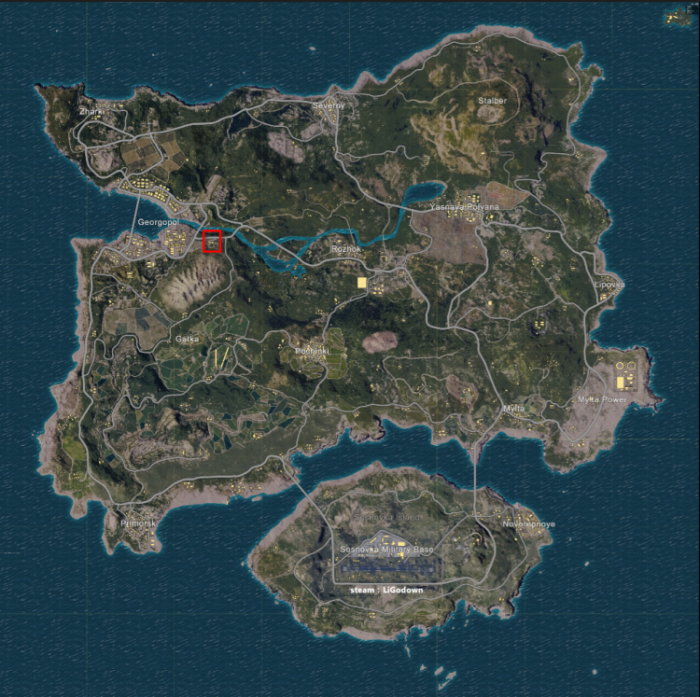 《绝地求生》打靶位汇总9