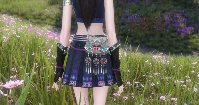 《逆水寒》苗族主题时装溪泠笙歌介绍7