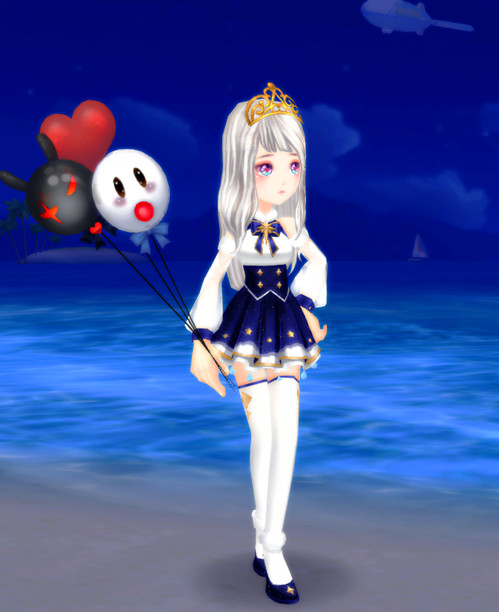 《QQ飞车》新套装：星璨晴海特效预览2