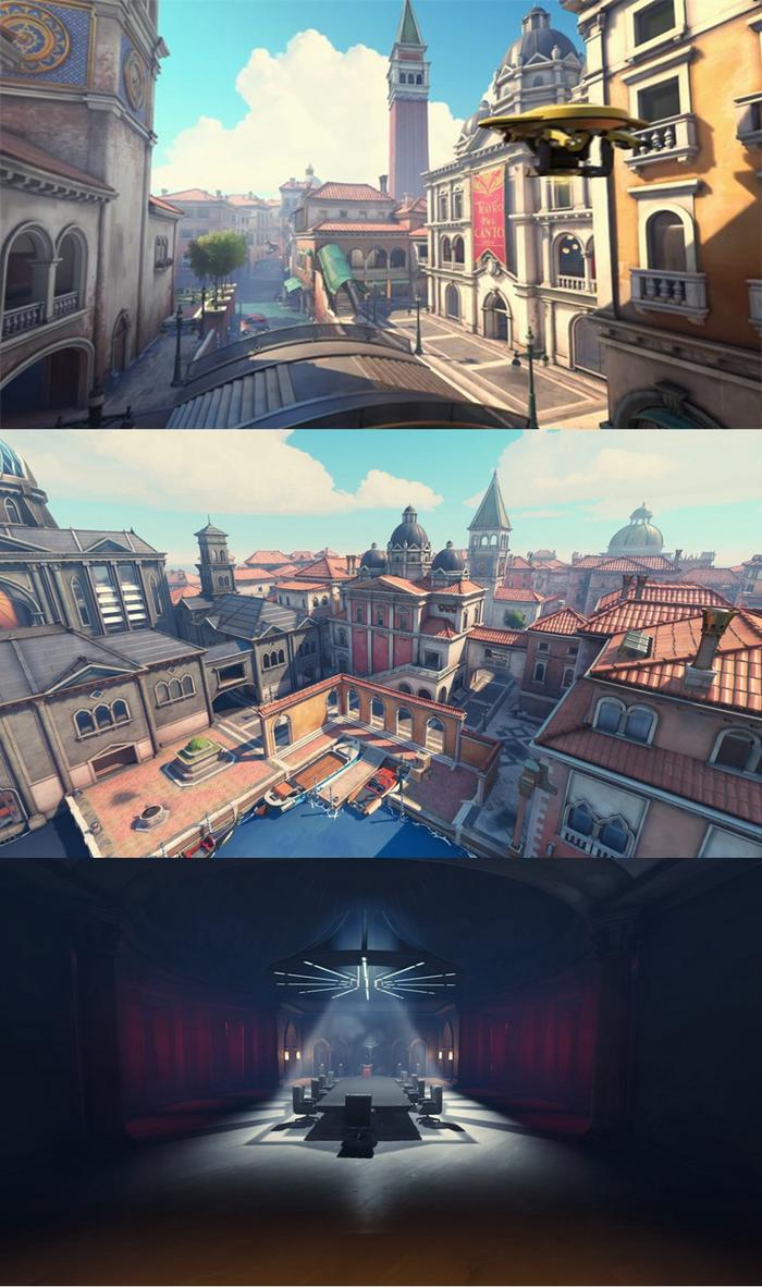 《守望先锋》威尼斯行动场景地图曝光1
