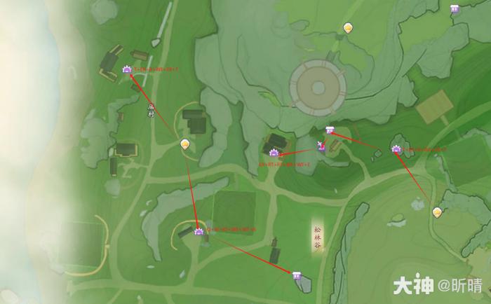 射雕黑松林探索全收集攻略5