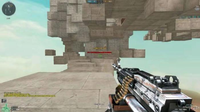 《CF》生化追击模式玩炮点位教学1