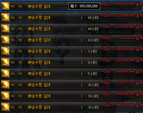 《dnf》拍卖行持续涨价道具盘点10