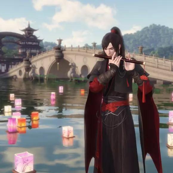 《逆水寒》乌栖离阳时装欣赏3