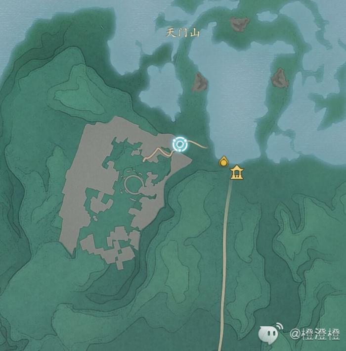 诛仙世界青云山麓闲涉丹青全位置一览2