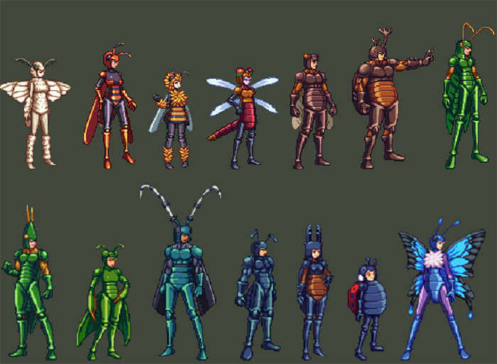 《DNF》昆虫套全职业外观一览7
