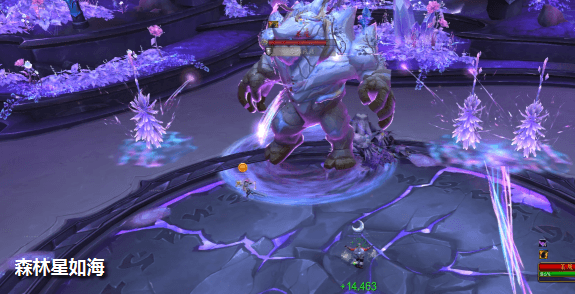 魔兽世界碧蓝魔馆老一怎么打4