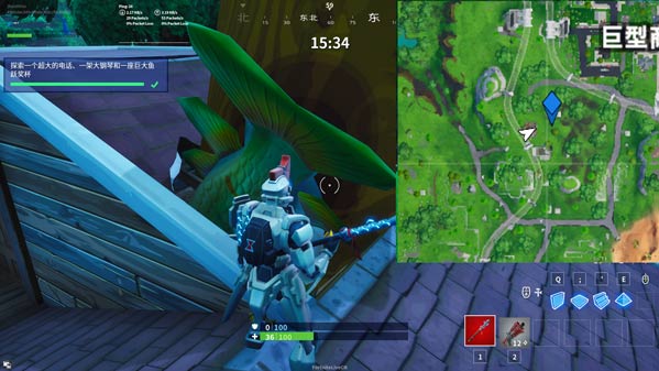 《堡垒之夜》第九赛季第二周超大电话位置介绍5