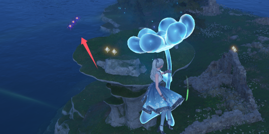 无限暖暖石之冠收集点124