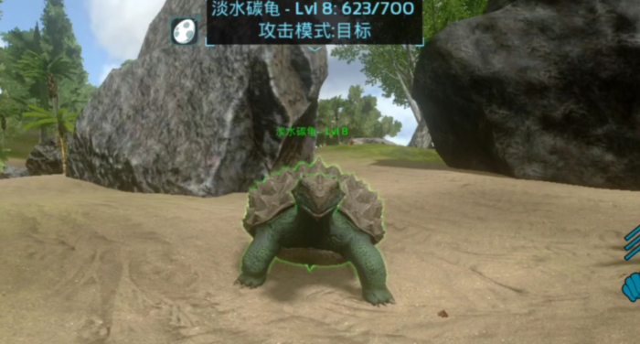 方舟生存进化怎么驯化淡水炭龟3