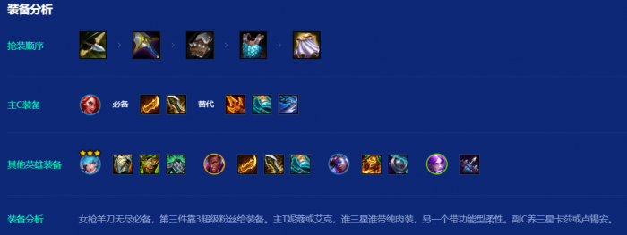 金铲铲之战爵士女枪怎么运营1