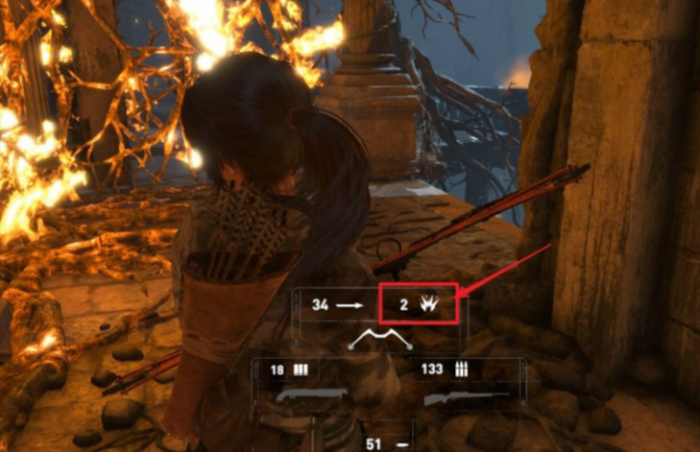 古墓丽影怎么做普通箭1