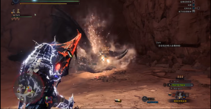 怪物猎人世界轻弩怎么打黑角龙1