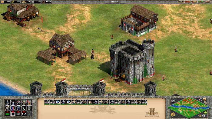 帝国时代2怎么转动建筑物1