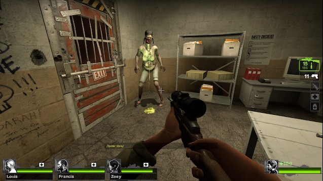 求生之路2全怪物血量怎么看1