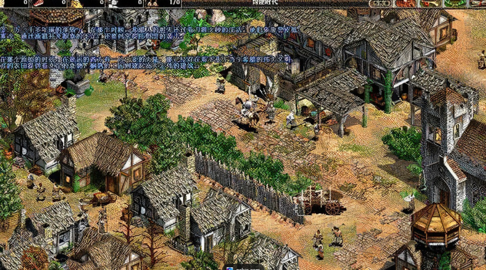 帝国时代2城门怎么转向地图1