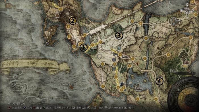 艾尔登法环地图图标介绍1