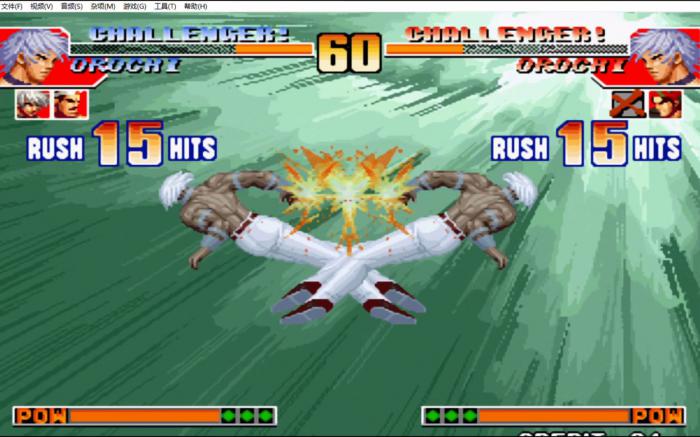 拳皇97街机怎么选大蛇1