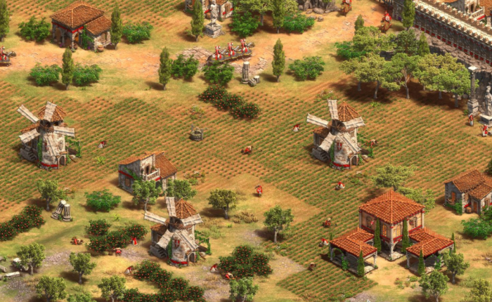 帝国时代2农田怎么建1