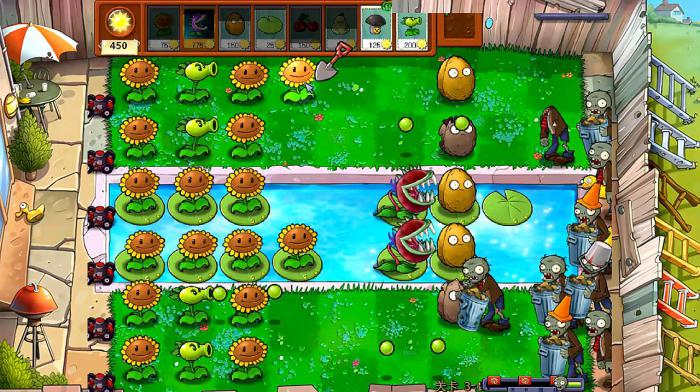 植物大战僵尸44关怎么过1