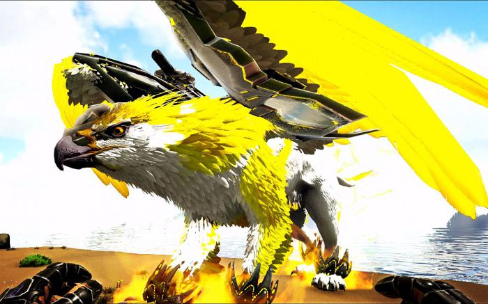 方舟生存进化狮鹫怎么冲刺3