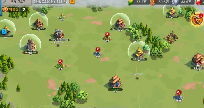 万国觉醒怎么迁城到好友附近1