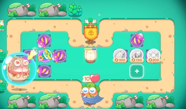 保卫萝卜4第27关怎么过1