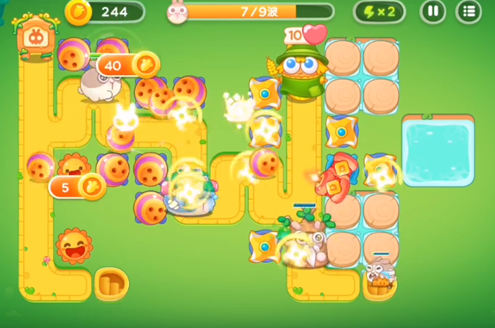 保卫萝卜4第27关怎么过2