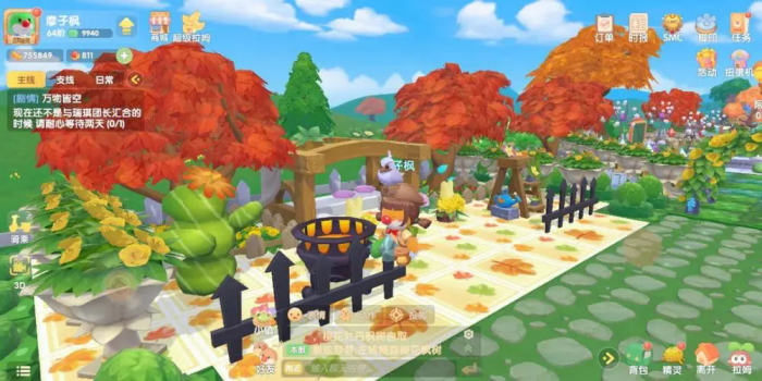 摩尔庄园火焰洞怎么打败火焰鸟1