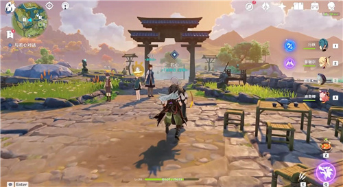 原神中轻策庄遗迹怎么进2