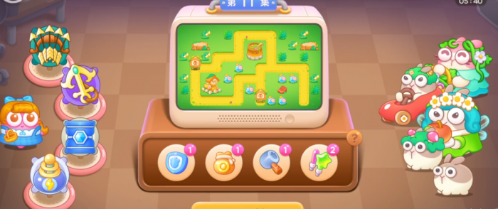 保卫萝卜4绿野奇缘11怎么过1